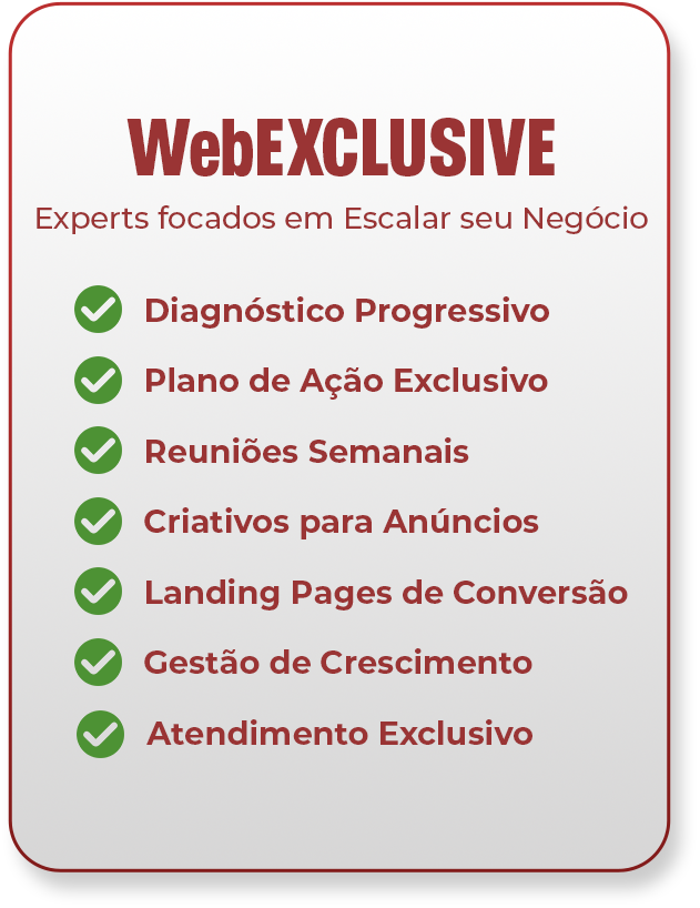 WebEXCLUSIVE Nossos Planos